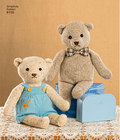 5 Stuffed Bears with Clothes