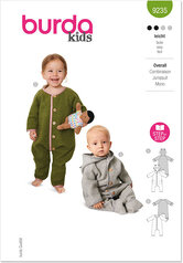 Babies Jumpsuit. Burda 9235. 