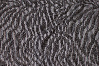Jacquard-knit in charcoal and mint with mohairlook