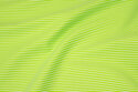 Narrow-striped cotton in lime and white