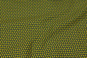 Navy cotton with small brass-yellow pattern