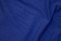 Organic, light sweatshirt fabric in cobolt-blue with softened back