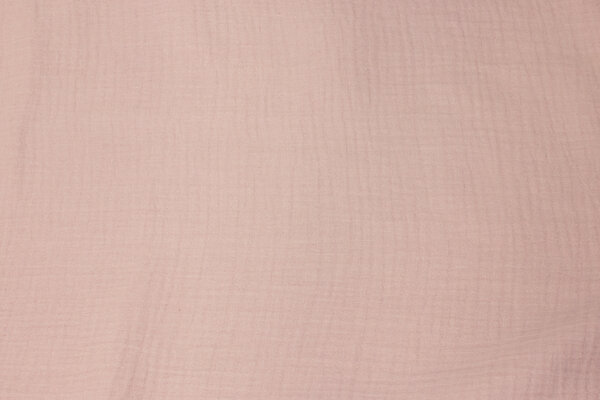 Double woven cotton (gauze) delicate old rose