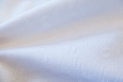 White damask cotton with small check-pattern